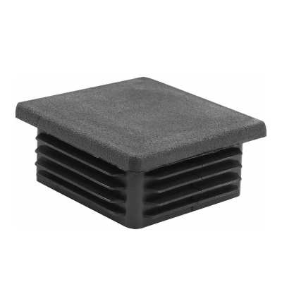 Заглушка для стальных труб пласт.квадр. 25*25мм