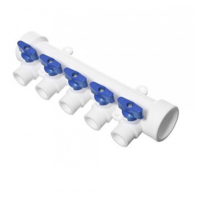 Коллектор PPR 40х20, 5 выходов (1/40) ViEiR