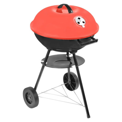 Жаровня круглая с крышкой на колёсиках d 44см, ROYALGRILL