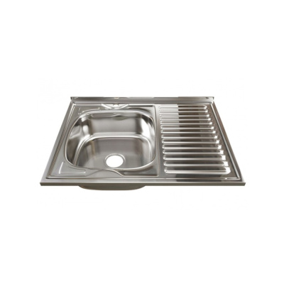 Мойка 60х80 (0,4) лев вып 1 1/2 MIXLINE 16см