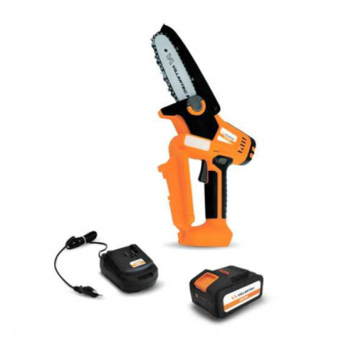 Мотопила аккумуляторная цепная MINI VILLARTEC SA20M SET: AS202, AC202