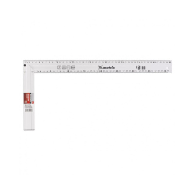 Угольник, 450 мм, алюминиевый, литой// Matrix