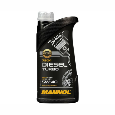 Масло MANNOL Diеsel Turbo SAE 5w40 API CF-4 (cинтет.) 1л