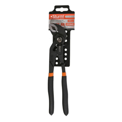 Клещи переставные 250мм(Галка) 1020-06-250SP КНОПОЧНАЯ СИСТЕМА ФИКСАЦИИ,ПВХ РУК, ПРОМО, Sturm!