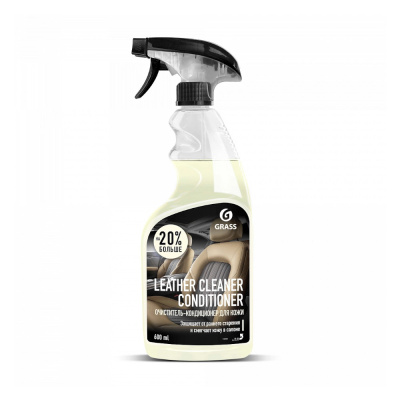 Очиститель-кондиционер кожи "Leather Cleaner Conditioner", флакон 600мл