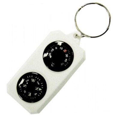 Компас-брелок с термометром (пластик) Tramp Lite 