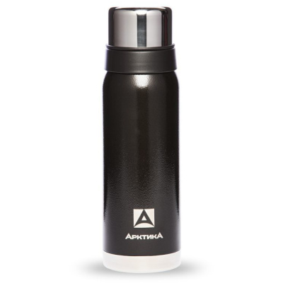 Термос бытовой, вакуумный (для напитков), тм "Арктика", 750 мл, арт. 106-750  (чёрный)