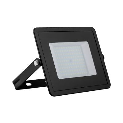 Прожектор черный с матовым стеклом 300*232*42 1/5  LL-922 100W 9500Lm 6400K IP65 AC220V/50Hz