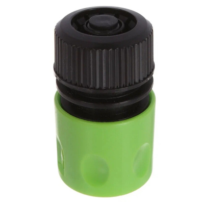 Соединитель 1/2" с автостопом GRANDY JS-325 быстросъемный БЛИСТЕР С КЛИПСОЙ