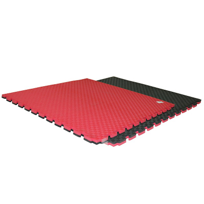 Буто-мат ППЭ-2020 (1*1) черно-красный