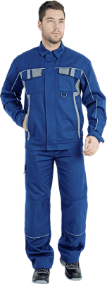 Костюм КОМФОРТ, т/синий-серый(112-116, 182-188)