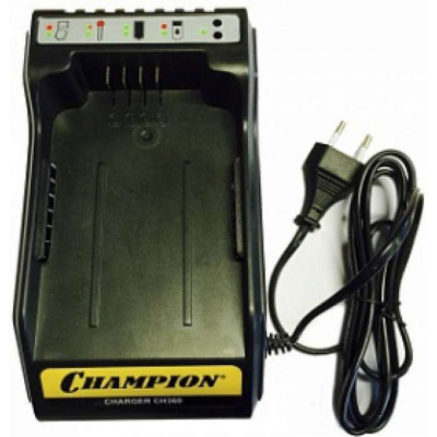 Устройство зарядное для аккум. CHAMPION CH360 (36V.2.6Ah li-ion.0,62кг,100мин t зарядки.100Вт,2А)