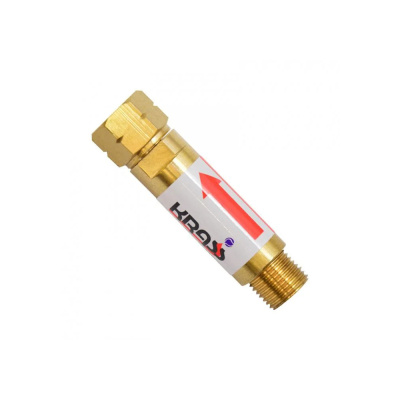 Затвор предохранительный ЗП-Г-20, на вход резака, вх. М16х1,5LH, вых.М16х1,5LH