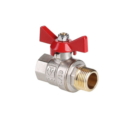 Кран шаровый BASE, бабочка 1" вн.-нар. VALTEC