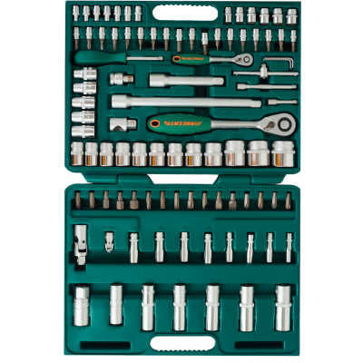 Набор торц.головок 1/4"DR 4-14мм и 1/2"DR 10-32мм, 94 предм.