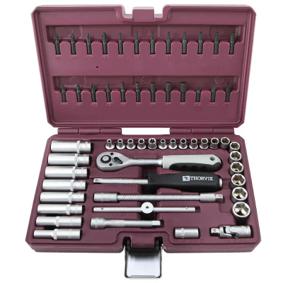 Набор инструмента 1/4"DR, 57 предметов TS057