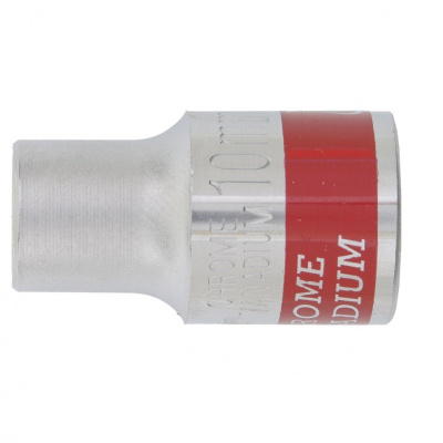 Головка торцевая 10 мм 12-гранная CrV. хромированная // MATRIX MASTER