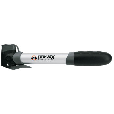 Насос ручной мини Twinjex серебр.