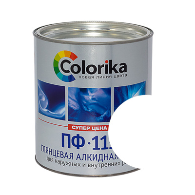 Эмаль ПФ-115 "Colorika" белая матовая 1,9кг