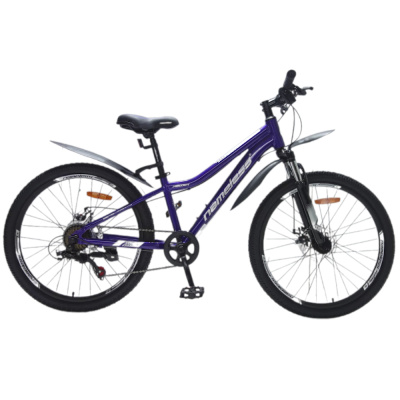 Велосипед 24" Nameless J4200DW, фиолетовый, 12"