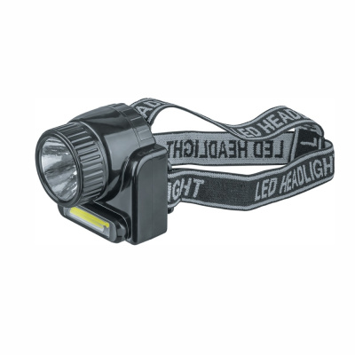 Фонарь светодиодный NPT-H20-ACCU налобный 1COB LED 3Вт+1LED 3Вт Lead-acid 0,5 Ач
