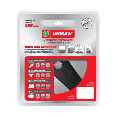 Диск 2T 255mm Unisaw Professional Quality