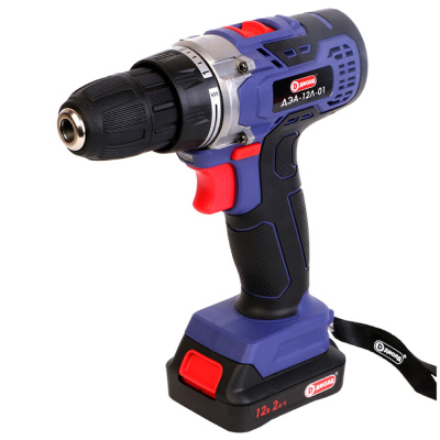 Дрель-шуруповерт ручная электрическая аккумуляторная "ДИОЛД" ДЭА-12Л-01 