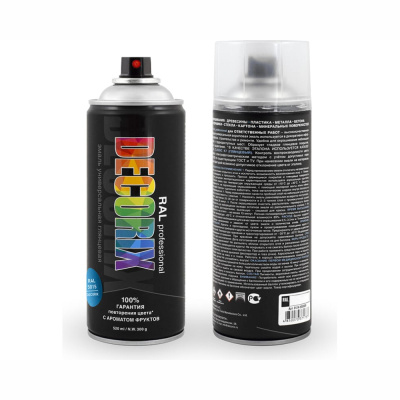 Эмаль аэрозольная RAL PROFESSIONAL DECORIX, 520 мл, RAL 5015, небесно-синий