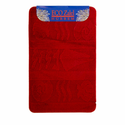 Коврик для ванной комнаты Zalel 55*85 BORDO (бордовый)