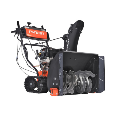Снегоуборщик ПАТРИОТ СИБИРЬ 85 ЕТ, 7л.с.,стартер ручной/220В, ковш 61см,гусеницы
