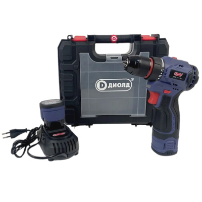 Дрель-шуруповерт ручная электрическая аккумуляторная "ДИОЛД" ДЭА-16Л-05  