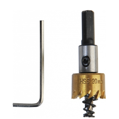 Коронка BI-METAL по тонколист. мет. с центрир. сверл., для точн. работ Sturm! 1090-S04-BI-20