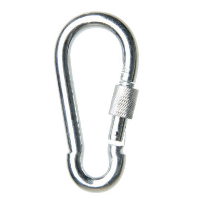 Карабин пожарный с фиксатором 10X100 А4