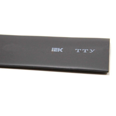 Трубка термоусаживаемая ТТУ 8/4 черная (1м)