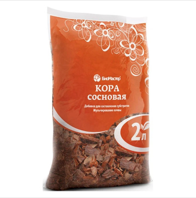 Кора сосновая 2л БиоМастер 5/20/640 БМ