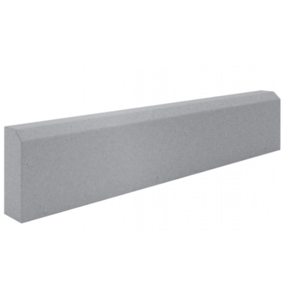 Бордюр серый 1000х160*50