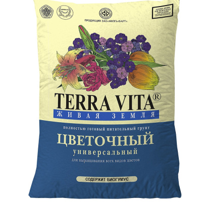 Грунт д/цветов 25л Живая Земля 2/60 Фарт