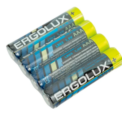 Элемент питания Ergolux LR03 Box24