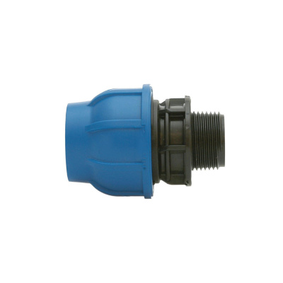 Муфта компрессионная наружн.резьба PN16 d 50x2" для ПЭ труб, РТП