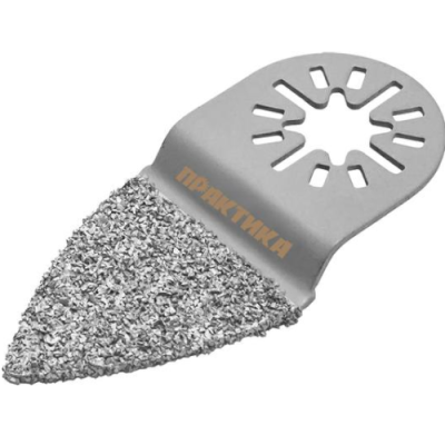 Насадка для МФИ ПРАКТИКА шлифовальная узкая, НМ, по плитке и дереву, 35 мм