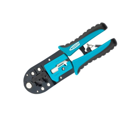 Клещи GROSS для обжима телефонных и компьютерных кле мм RJ-11/12,6P,8P