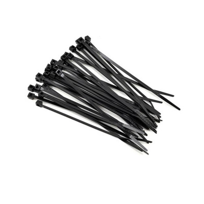 Хомут 350х4.8мм черный нейлон (100шт)
