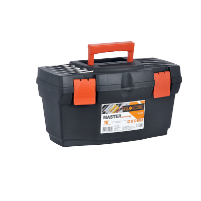 Ящик для инструмента "MASTER ECONOMY" №16 черн./оранж. "ПЛАСТИК РЕПАБЛИК"
