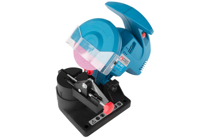 Станок точильный для заточки цепей СОЮЗ, ЛИТАЯ СТАНИНА, ЗАЩИТА ОТ ИСКР! 220 Вт