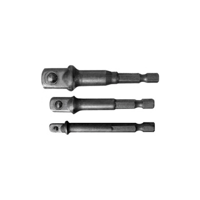 Адаптеры под головки с хвостовика SDS+ набор 3шт. CrV ФИТ