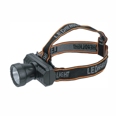 Фонарь светодиодный NPT-H31-ACCU налобный 1LED 3Вт li-ion 0,6Ач