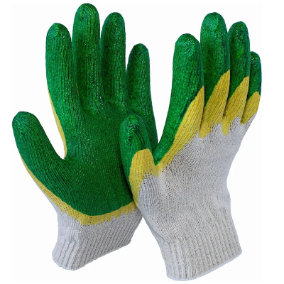 Перчатки рабочие с двойным латексным покрытием 10кл