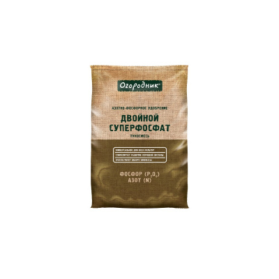 Удобрение суперфосфат двойн.азотосодер. 0,7 кг Огородник Фаско
