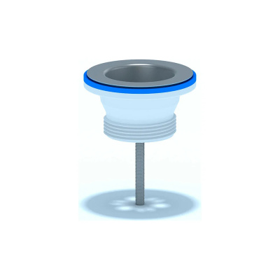 Выпуск 1 1/4" с нерж. сеткой М200 АНИ пласт