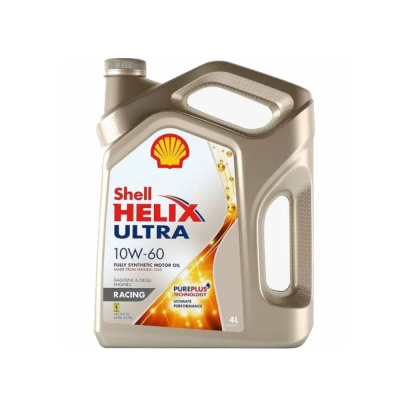 Масло моторное SHELL Helix Ultra Racing 10W-60 4л